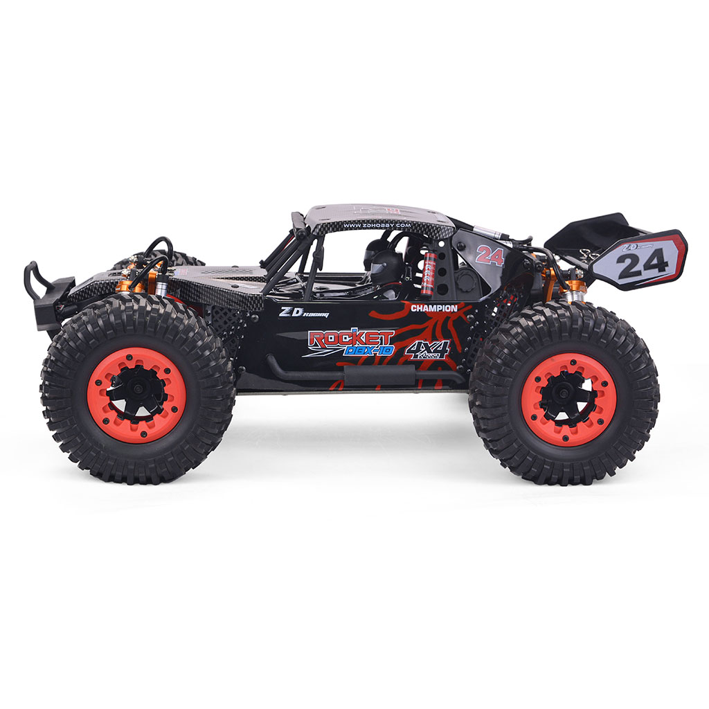 ZD Racing DBX 10 1/10 4WD 2.4G Desert Truck Brushless RC Car High Speed Off Road Vehicle Models 80km/h W/ Swing - Photo: 2