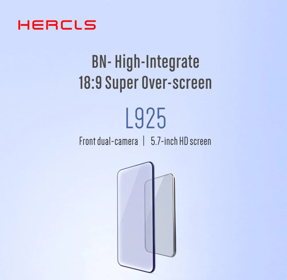 HERCLS L925 Global Version 5.7 Inch HD+ 4GB RAM 64GB ROM MTK6750T Octa Core 1.5GHz 4G Smartphone