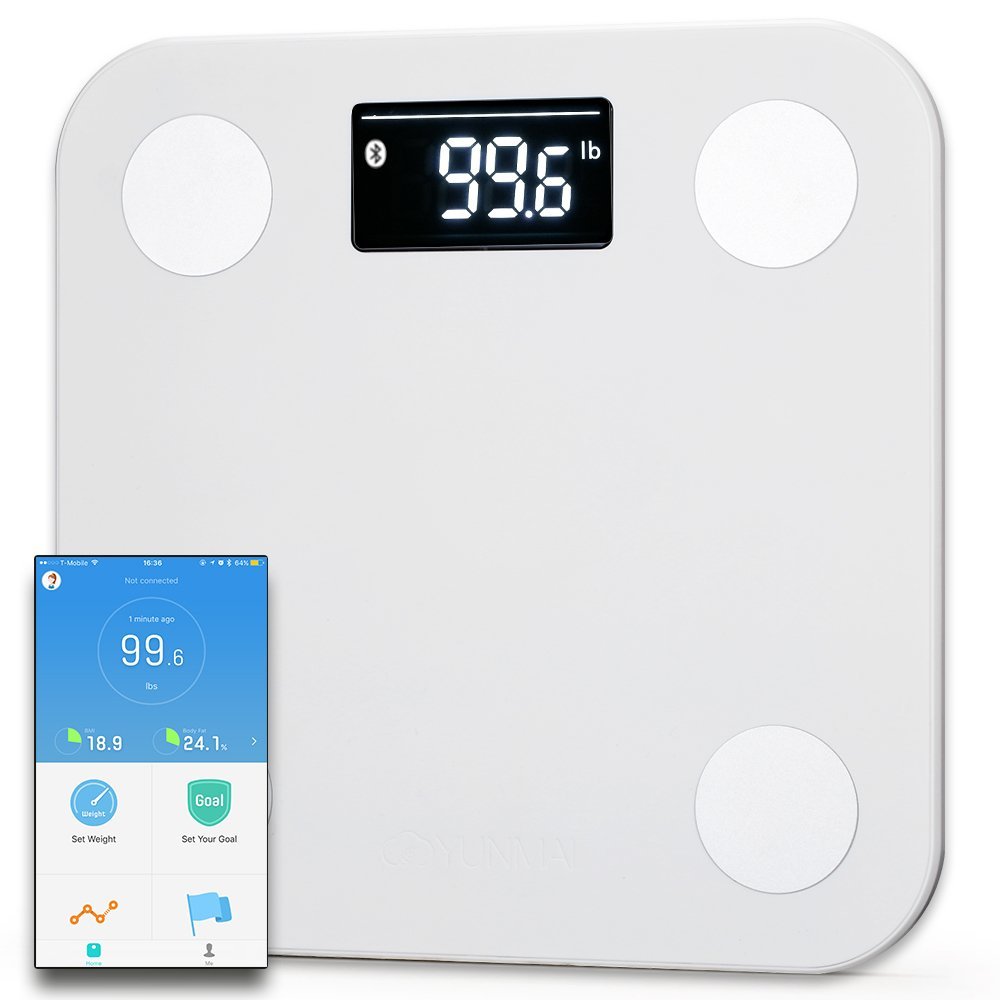 

Yunmai Mini Smart Body Fat Scale Body Composition Monitor