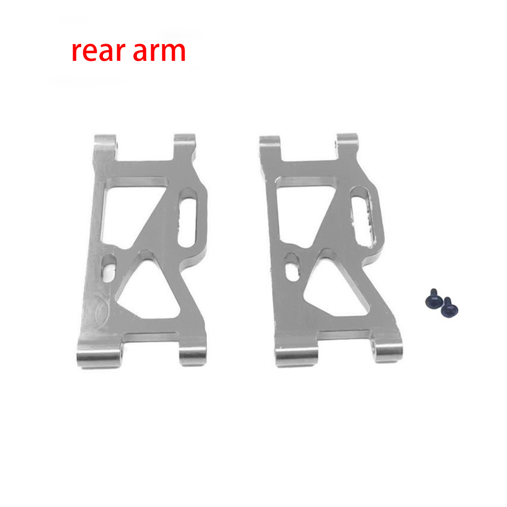 Wltoys 144001 1/14 Upgrade Metal RC Car Parts Swing Arm C Seat Connector Steering Cup Rear Wheel Seat Rod Gear