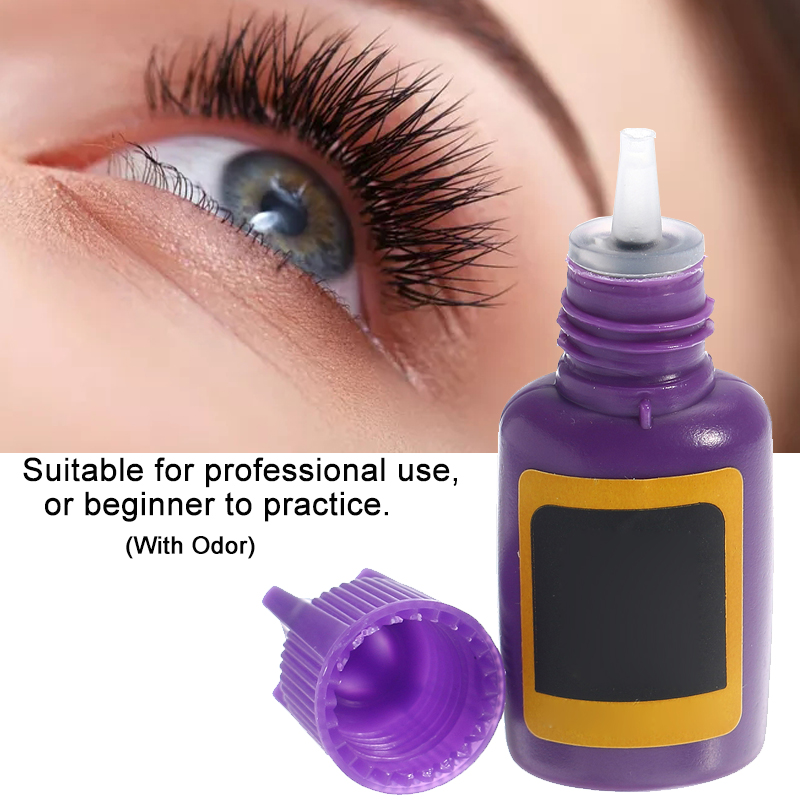 10ml False Eyelash Glue Long Lasting Adhesive Glue For Professional Practice Grafting Eyelashes Exte