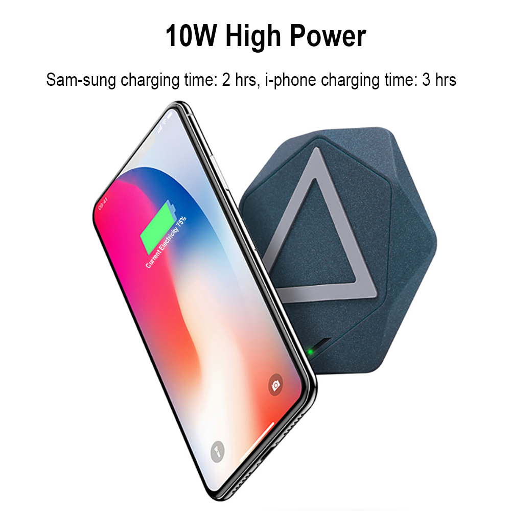 Bakeey 10W Fast Charging Qi Wireless Charger Pad for iPhone X 8 Plus S9 S8 