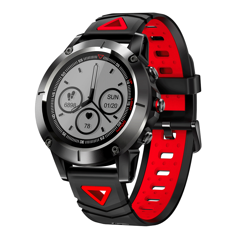 

Bakeey G01 GPS Smart Watch Кислородный кислородный кислород Сердце Цена Монитор Компас Спортивные часы