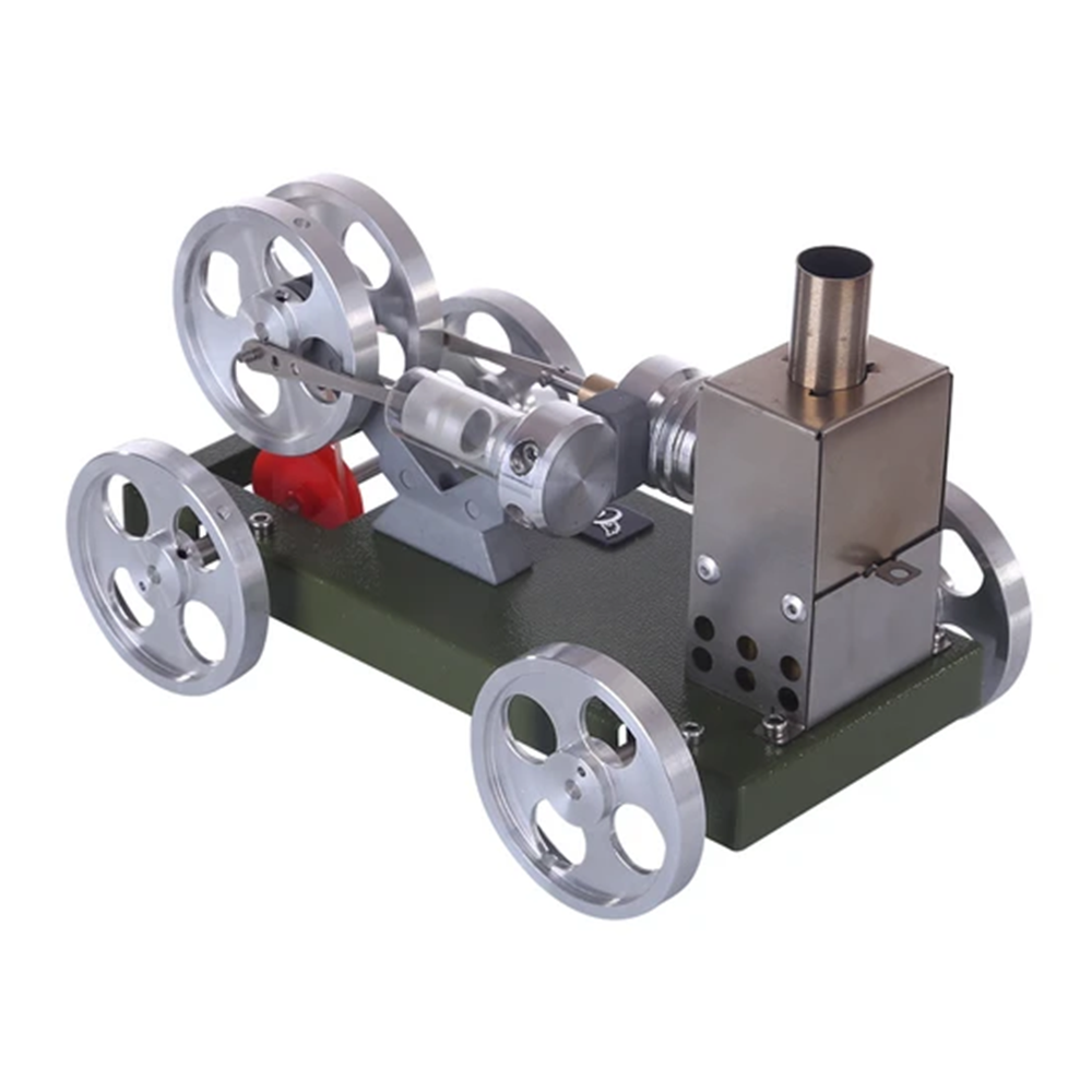 DIY Stirling Engine Full Metal Car Assembly Model Toys Educational Toys - Photo: 4