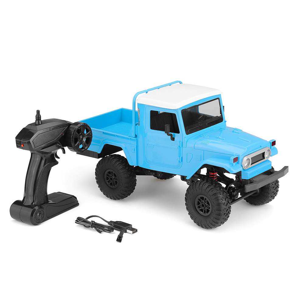 MN Model MN45 RTR 1/12 2.4G 4WD Rc Car with LED Light Crawler Climbing Off-road Truck  - Photo: 3