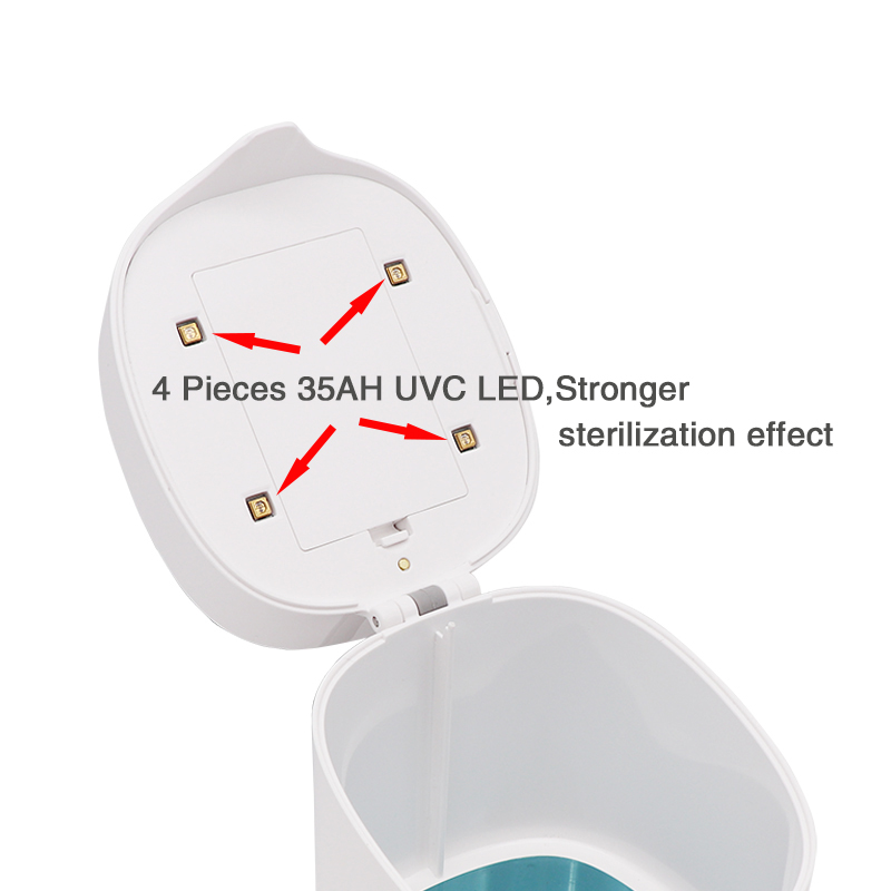 Portable USB LED UV Sterilization Box Multifunctional For Mask Pacifier Headset USB Connector