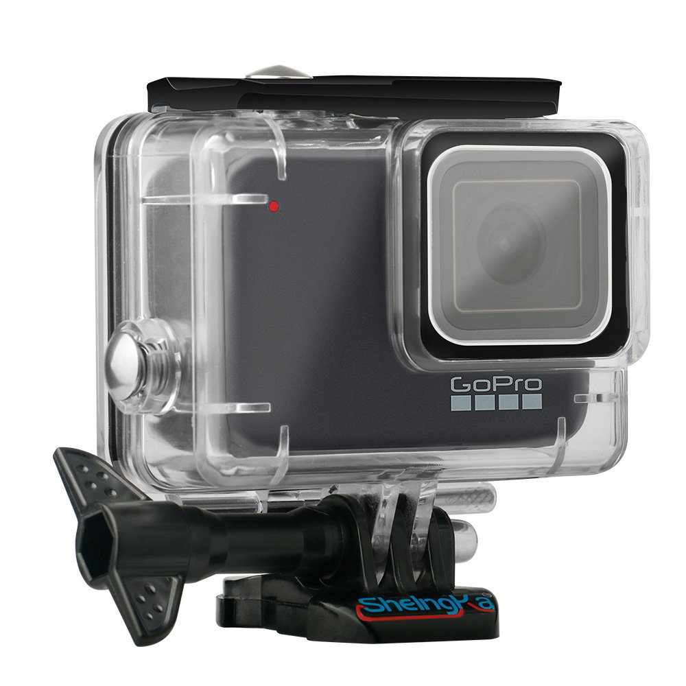 Protective Waterproof Case Diving Shell For Gopro Hero 7 White/Sliver Version FPV Camera - Photo: 2