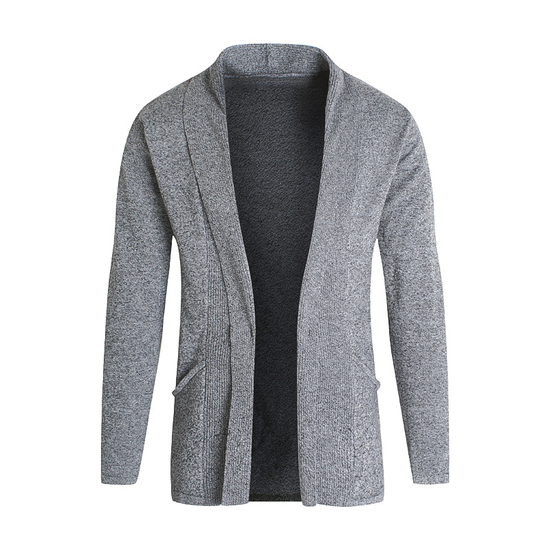 

Mens Mid-Long Comfortable Casual Knitted Cardigans