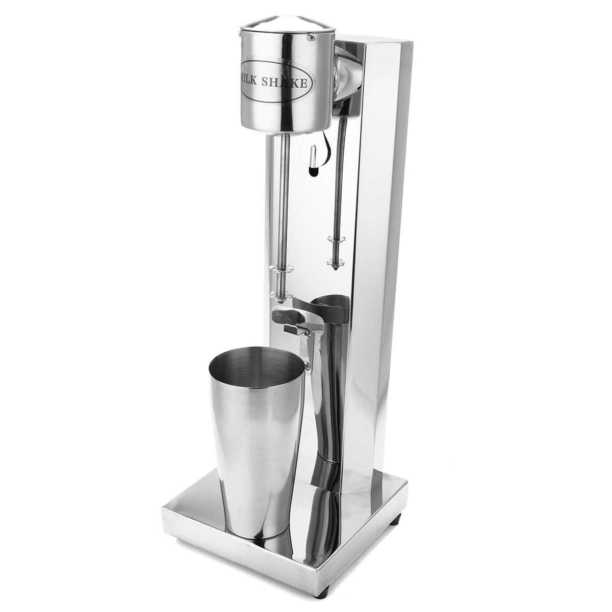 Electric Stainless Steel Milkshake Maker Machine Smoothie Cup Set Cocktail Shaker 13