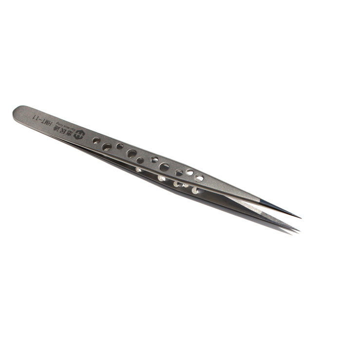 High Precision Tweezer Stainless Steel Elbow Tip With Cooling Hole Phone Repair Tool