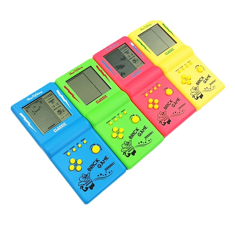 Portable Retro Video Game Console BRICK GAME Handheld Game Players Electronic Game Toys Pocket Game Console Classic Childhood Gift