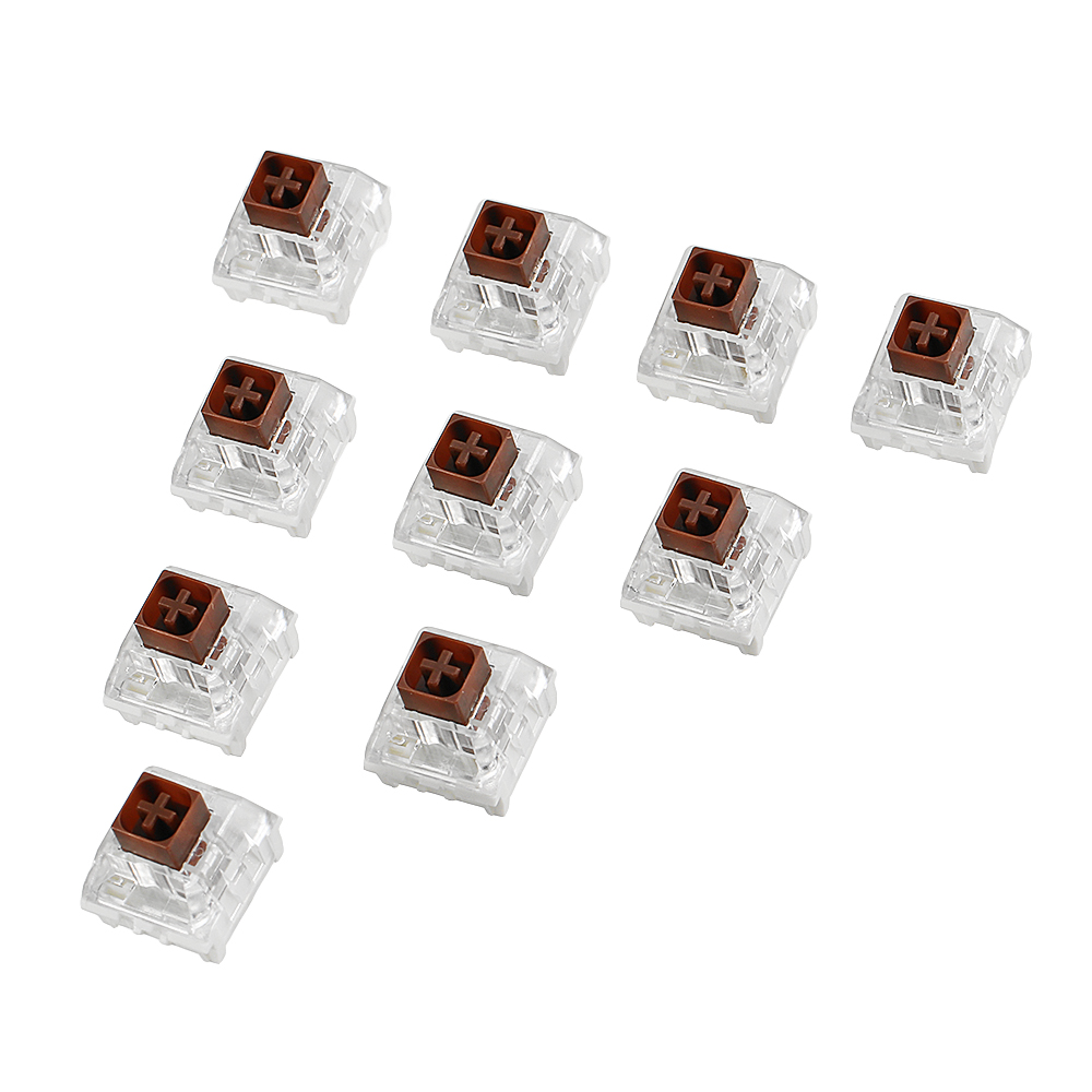 10Pcs Kailh BOX Brown Switch Keyboard Switches for Mechanical Gaming Keyboard 8