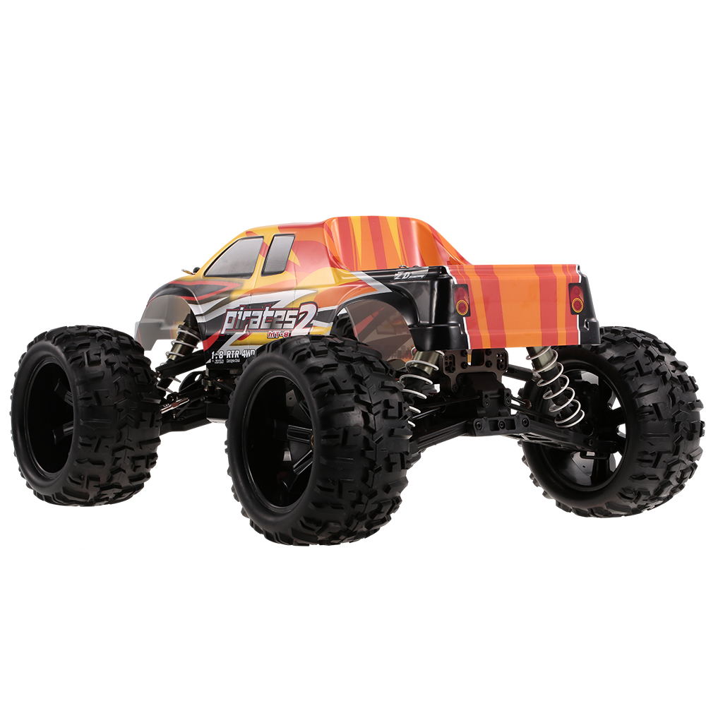 ZD Racing 08427 1/8 2.4G 4WD 80A 3670 Brushless Rc Car Monster Off-road Truck RTR Toy - Photo: 3