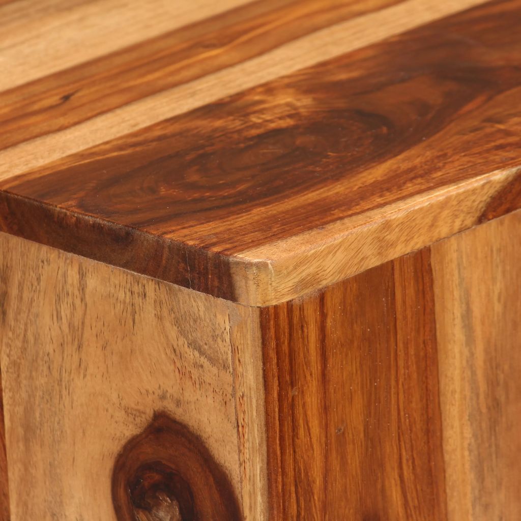 Coffee Table Solid Sheesham Wood 27.6