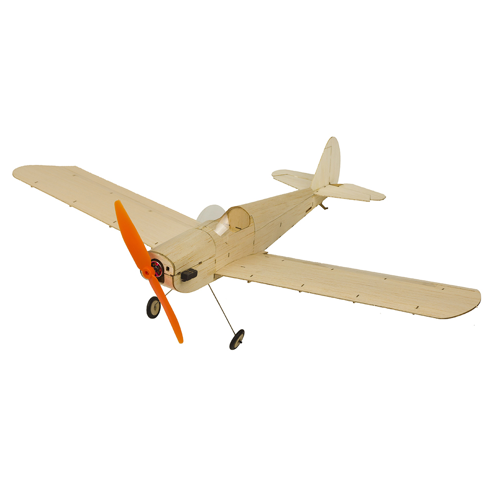 Mini Balsa Wood RC Airplane Model K9 Spacewalker Indoor/Park Fly 380mm Wingspan Aircraft Model Kits - Photo: 2