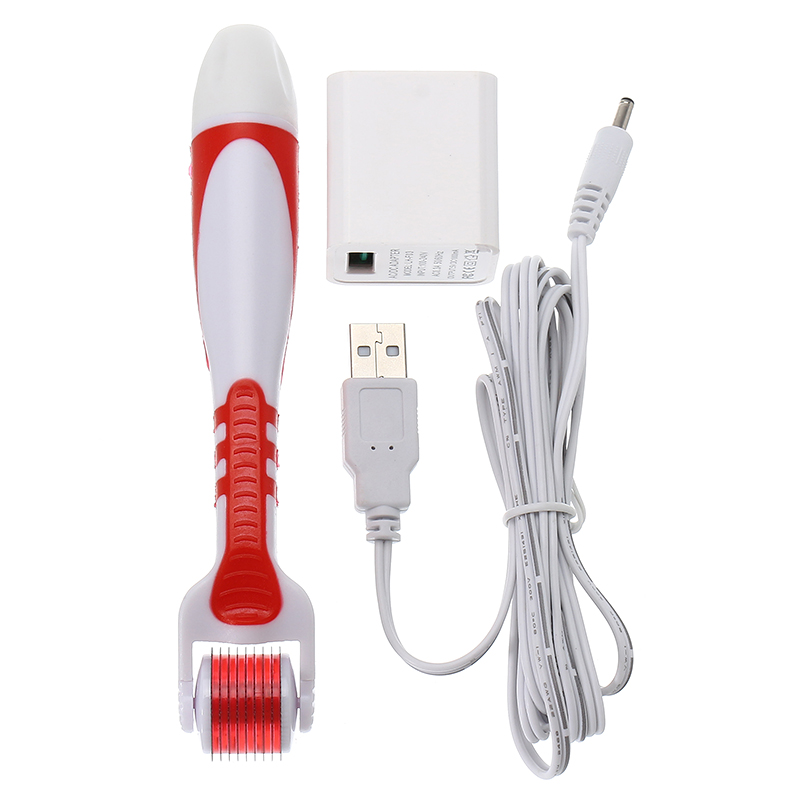 USB 633nm Red Led Light Photon Micro Needle Derma Therapy Skin Rejuvenation Tools
