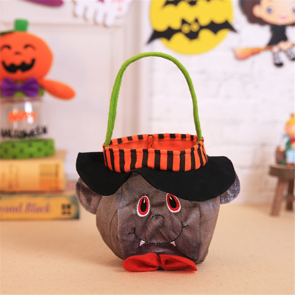Halloween Hand Bag Witch Pumpkin Bag Cosplay Costumes Candy Bag Decoration Toys