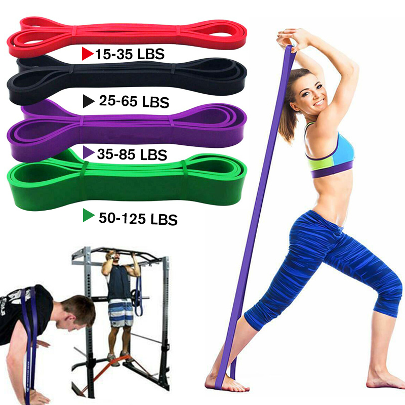 Exercise Bands Yoga Fitness Resistance Bands Carry Bag Straps for Resistance Training Physical Therapy Home Workouts Body Shaping