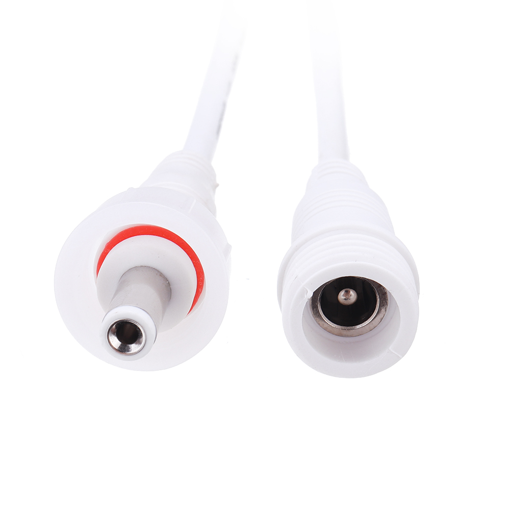 2 Pin 3A Female And Male DC Connector Waterproof IP67 Plastic Cable Wire 