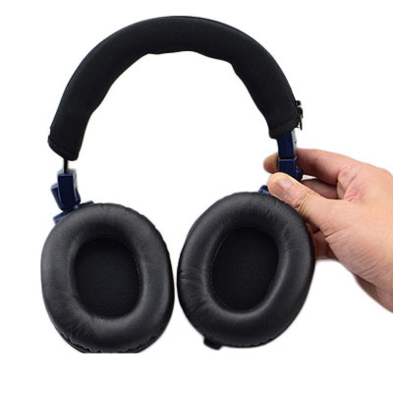 Replacement Headphone Earpads For Headband Cover ATH-M50X M30X M40X Headset Cushion With Zipper 8