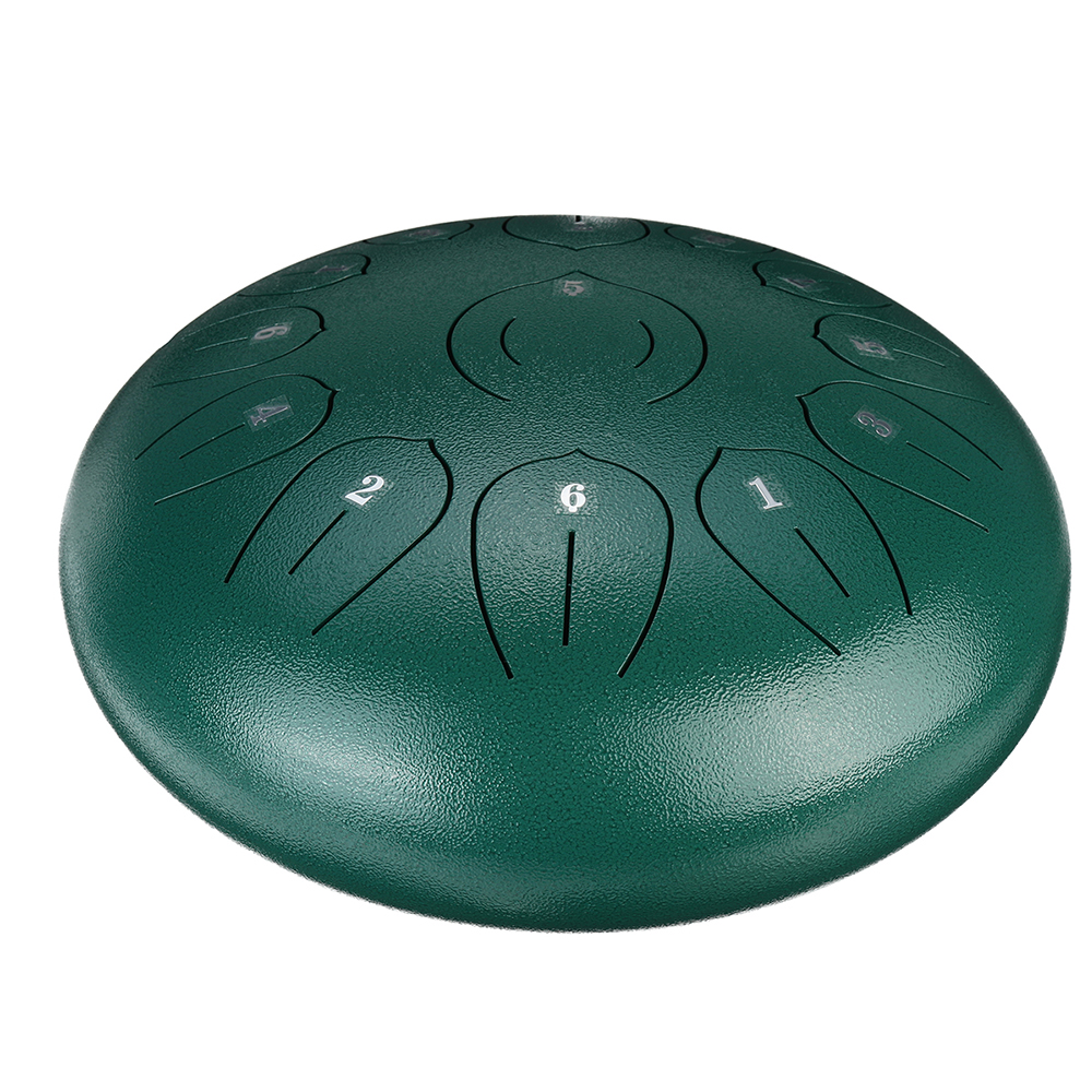 Handpan Drum 12 Inch 13 Tone Steel Tongue Drum Hand Pan Drum With Padded Drum Bag And A Pair Of Mallets Huedrum Yoga Meditation