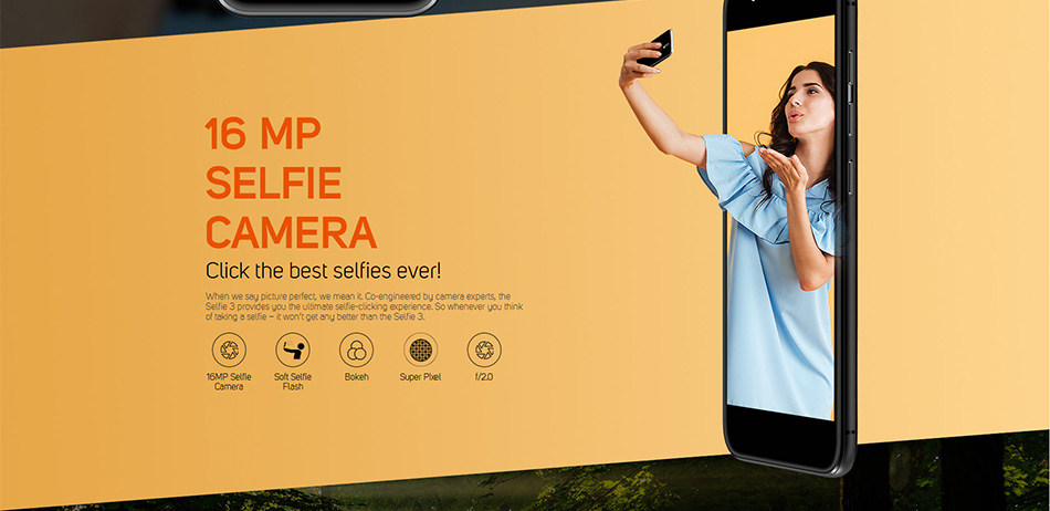 Micromax Selfie 3 E460 5.0 Inch 3000mAh 3GB RAM 32GB ROM Snapdragon 435 Octa Core 4G Smartphone