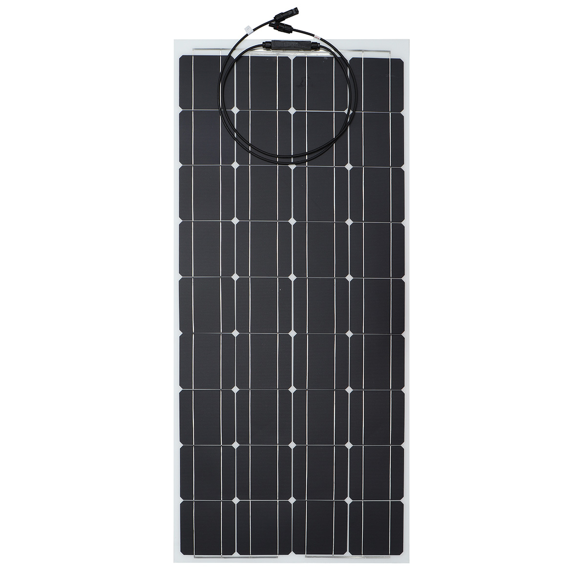 

18V 100W Flexible Solar Panel Mono Silicone Module for Boat Roof RV Car Battery Power Charger