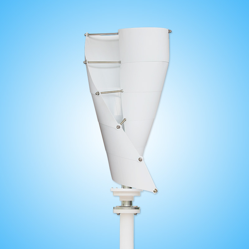 

100W 12/24V Helix Magnetic Levitation Axis Vertical Wind Turbine Generator with Controller