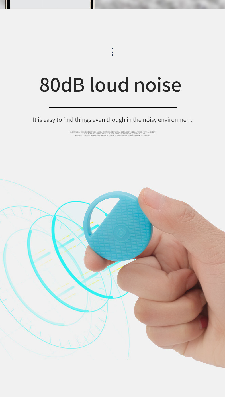 Bakeey F8 1/2PCS Two-Way Search Anti-Lost Alarm Smart Tag Wireless bluetooth Tracker Child Wallet Key Finder Locator