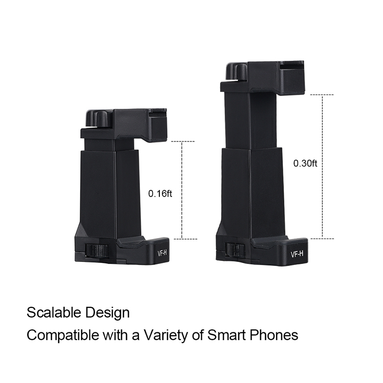 VIEWFLEX VF-H1 Smartphone Clamp Clip Holder for Handle Stabilizer Tripod