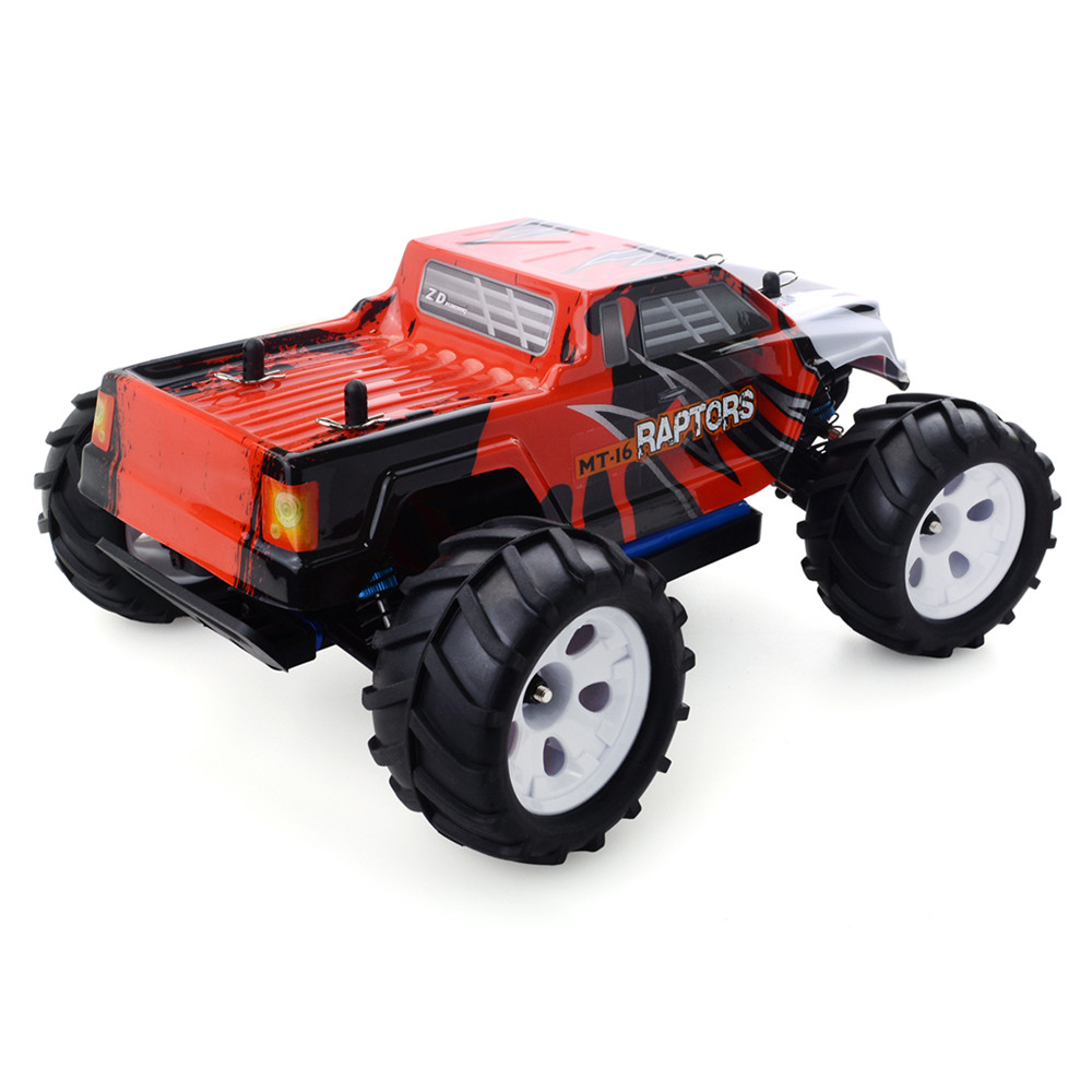 ZD Racing MT-16 1/16 2.4G 4WD 40km/h Brushless Rc Car Monster Off-road Truck RTR Toy - Photo: 4