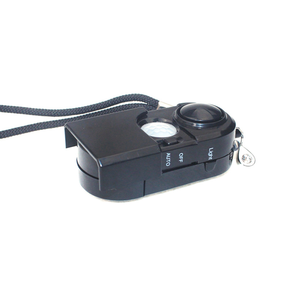 Camping Travel Portable Mini PIR Infrared Motion Sensor Detector Alarm 120dB 