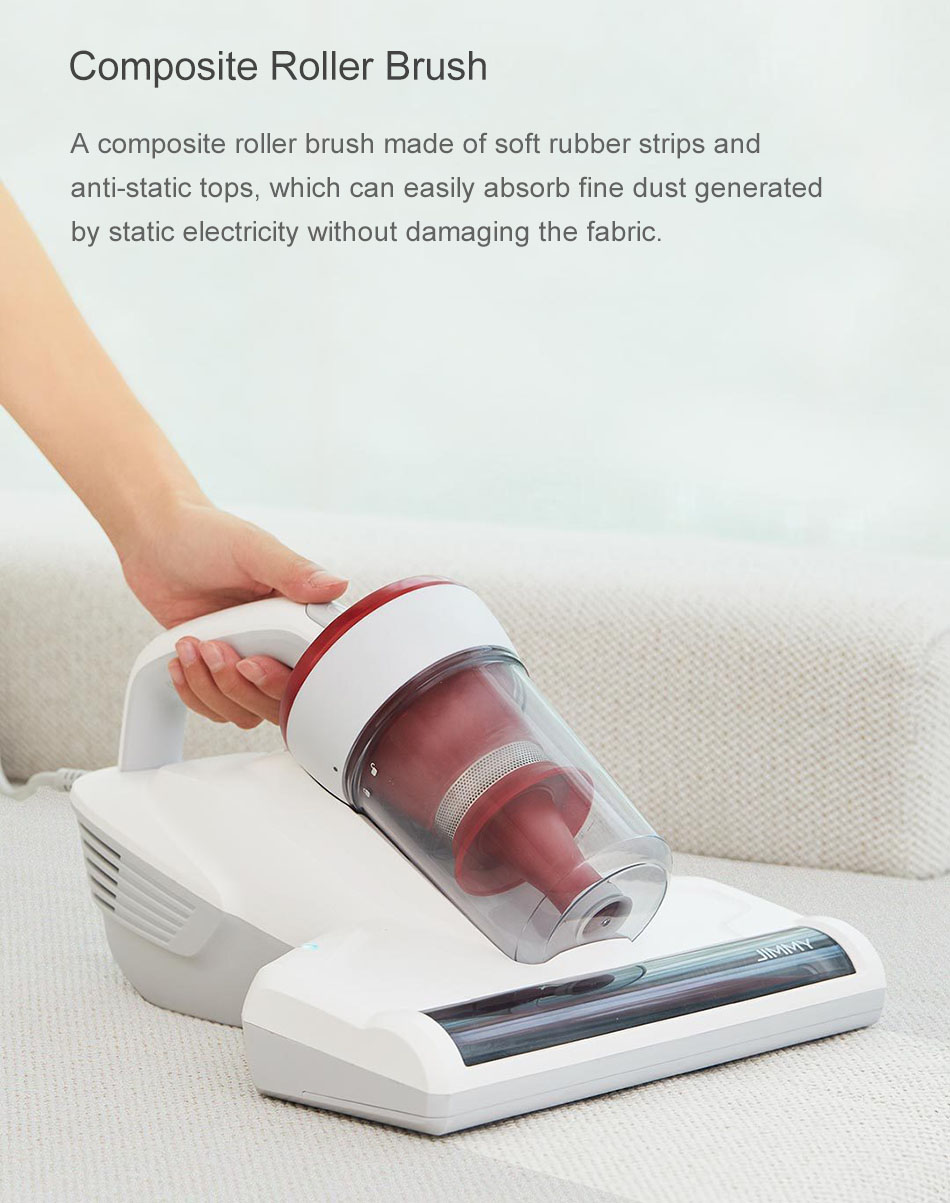 Xiaomi Jimmy JV11 Handheld Dust Mite Vacuum Cleaner Controller Ultraviolet Sterilization for Sofa 26