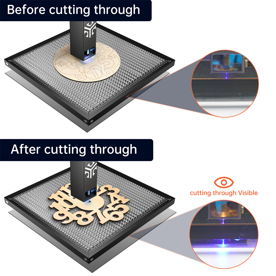 [EU/US Direct] ACMER Laser Equipment Honeycomb Working Table For Sculpfun XTOOL CO2 Cutting Laser Engraver Machine