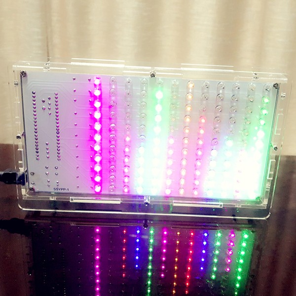 

DIY 5-color LED Music Spectrum Display Electronic Kit With Case