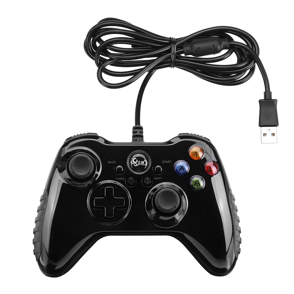 Betop BTP-2175S2 Wired Vibration Turbo Gamepad for PC PS3 Intelligent TV Android Mobile Phone 11