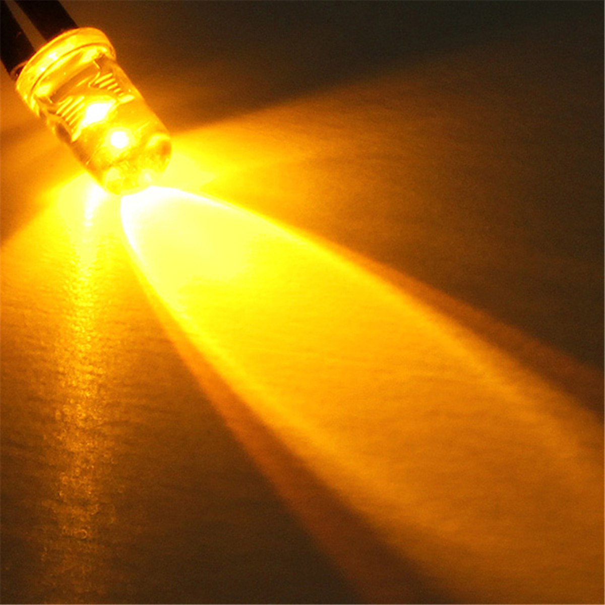 10pcs LED Lâmpada bulbo 20cm pré-cabeada 5mm 12V DC Colorful luz