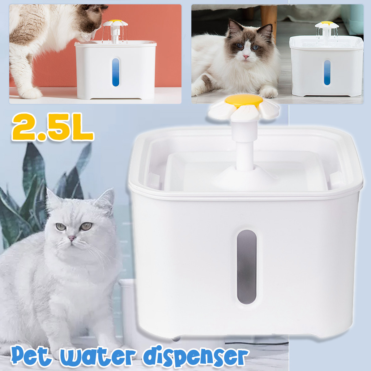 Intelligent Automatic Water Dispenser Cat dog Automatic Feeders
