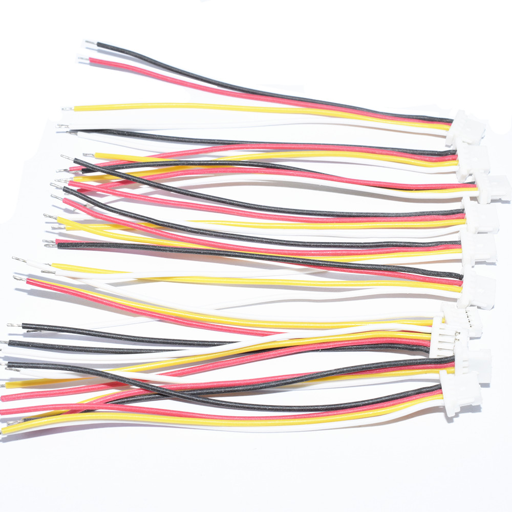 10 PCS JST-SH 1.0mm 4P Flight Controller ESC Connection Silicone Wire for RC Drone FPV Racing - Photo: 4