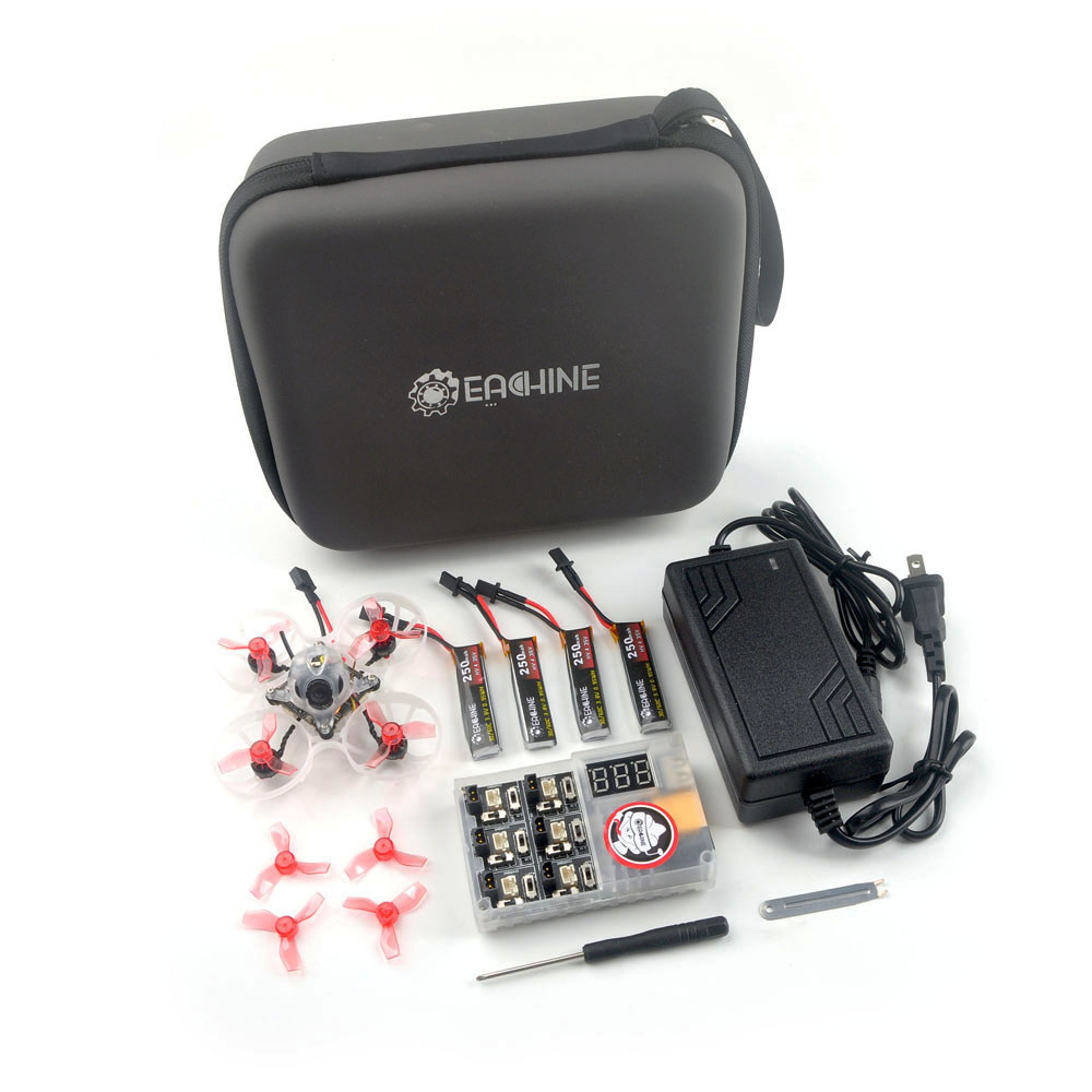 21g Eachine AE65 7 Anniversary Limited Edition 65mm 1S Tiny Whoop FPV Racing Drone BNF CADDX ANT Lite Cam 5A ESC NX0802 22000KV Motor - Photo: 9