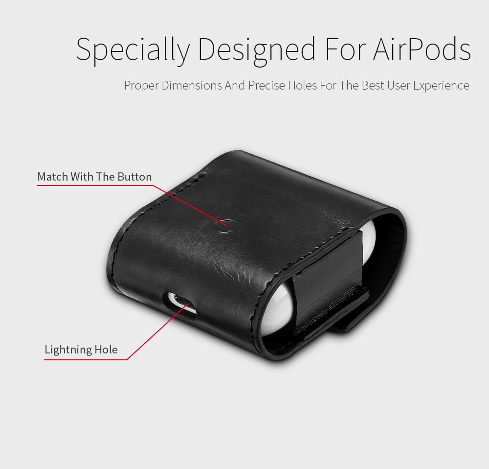 DUX DUCIS For Apple AirPods Case Luxury PU Leather Magnetic Cover For Airpods Earphone 14
