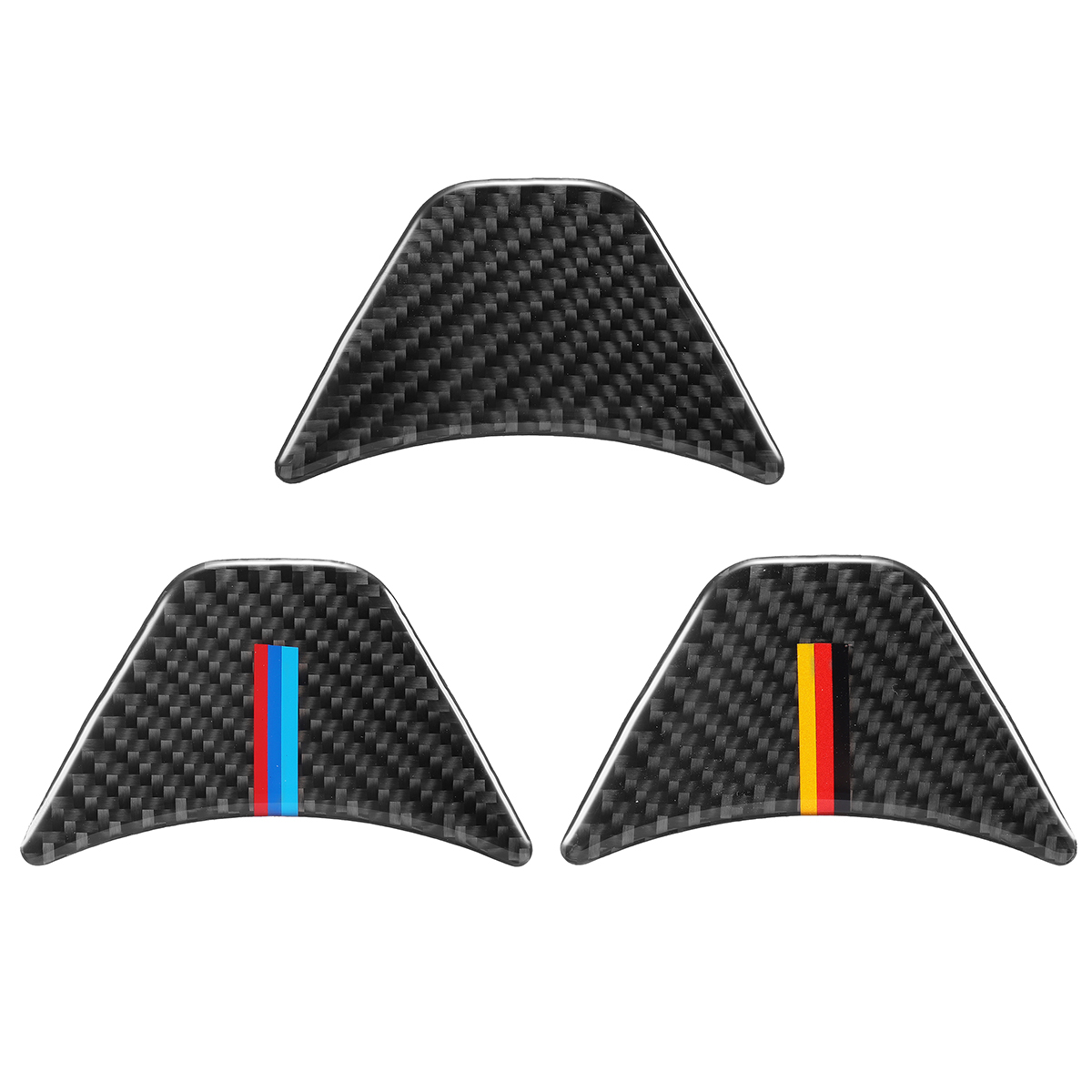 

Carbon Fiber Steering Wheel Sticker Decoration Cover for BMW X1 2016 F48 1 Series 2017 F52 F45 F4