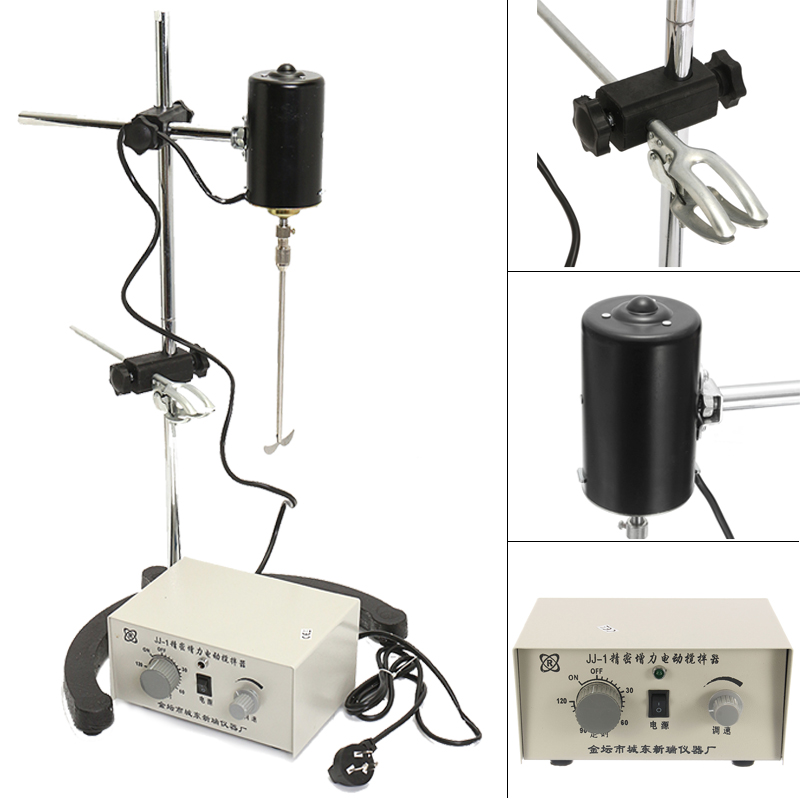 220V 100W Lab Precision Force Electric Mixer Overhead Stirrer Anti-corrosion Electrical Equipment 41