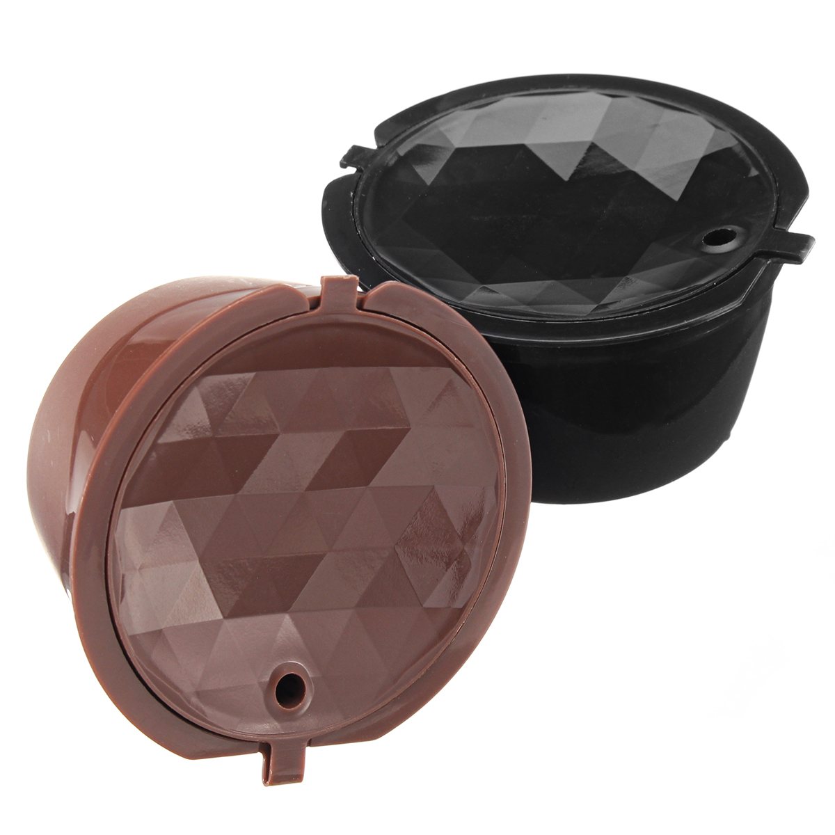 

2-го поколения Diamond Cut Многоразовая многоразовая чашка кофе-капсулы для Dolce Gusto Pod Cup