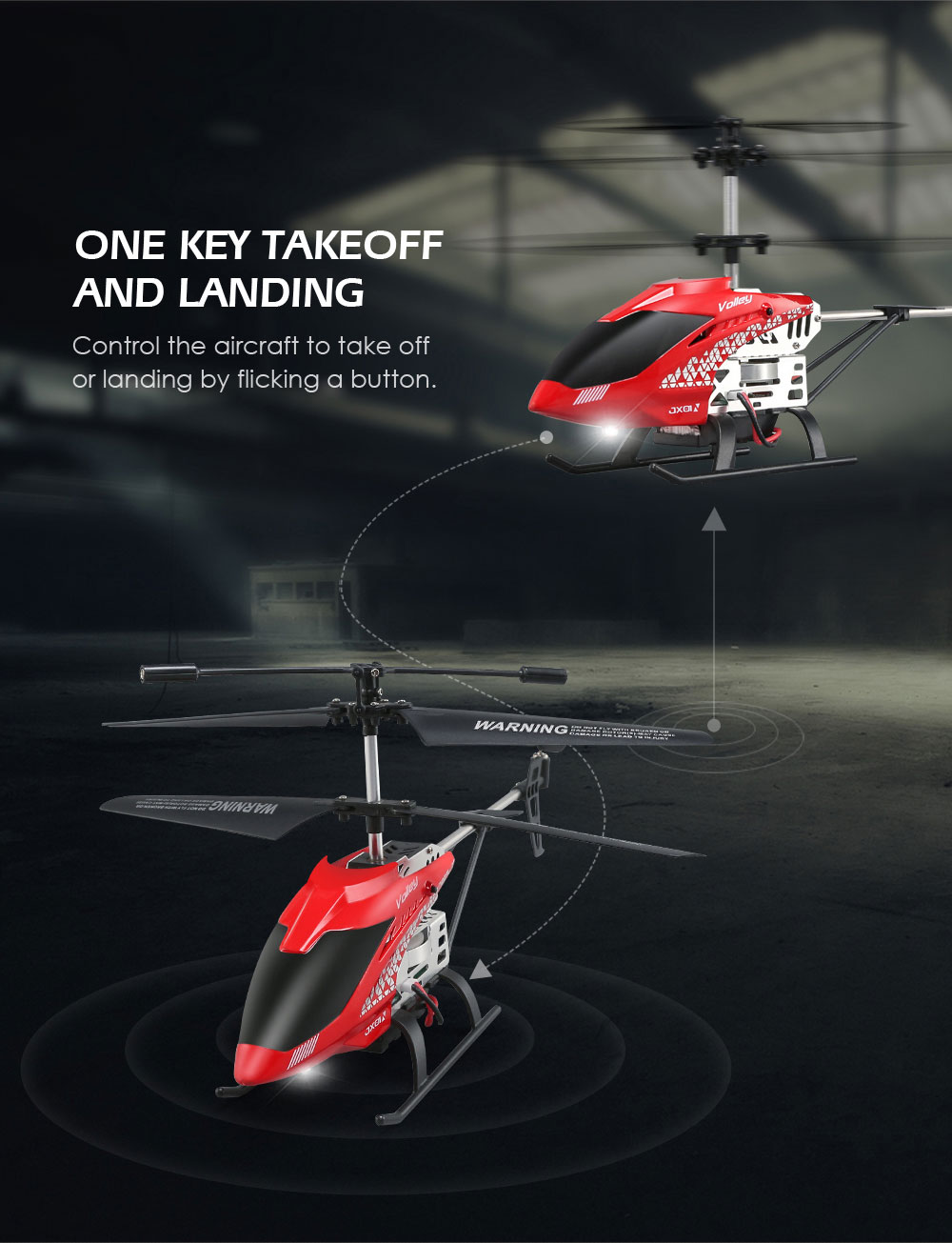 JJRC JX01 2.4G 3.5CH 6-Axis Gyro With Altitude Hold Alloy RC Helicopter - Photo: 5