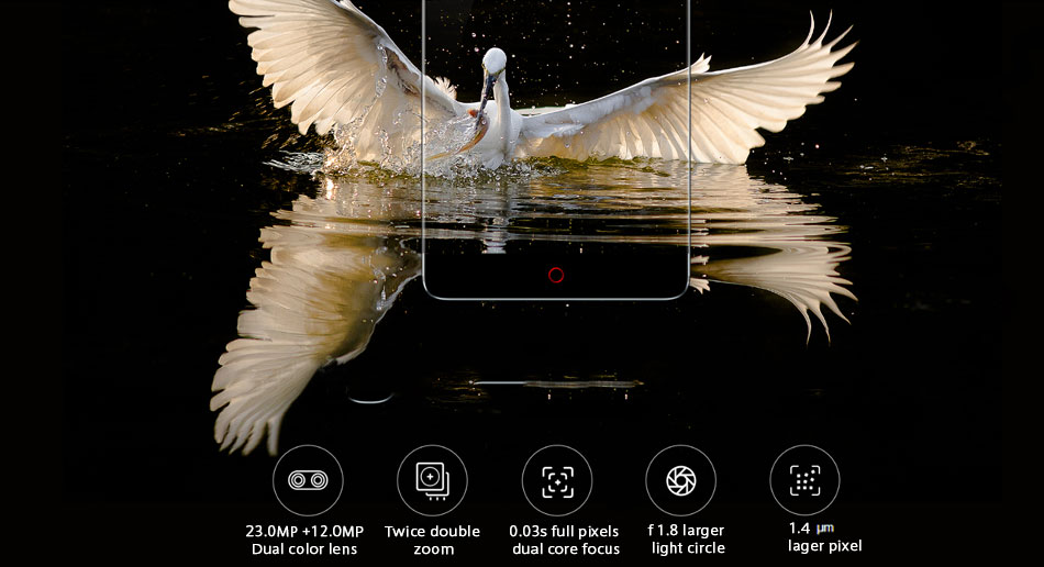 ZTE Nubia Z17 Dual Rear Camera 5.5 inch 8GB 128GB Snapdragon 835 Octa core 4G Smartphone