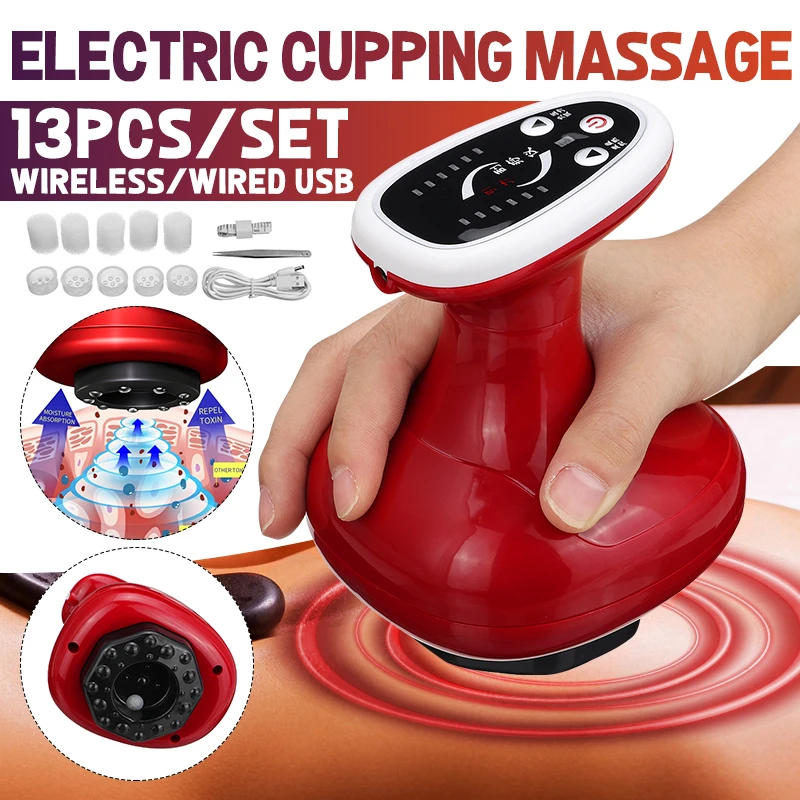 Cupping massage instrument