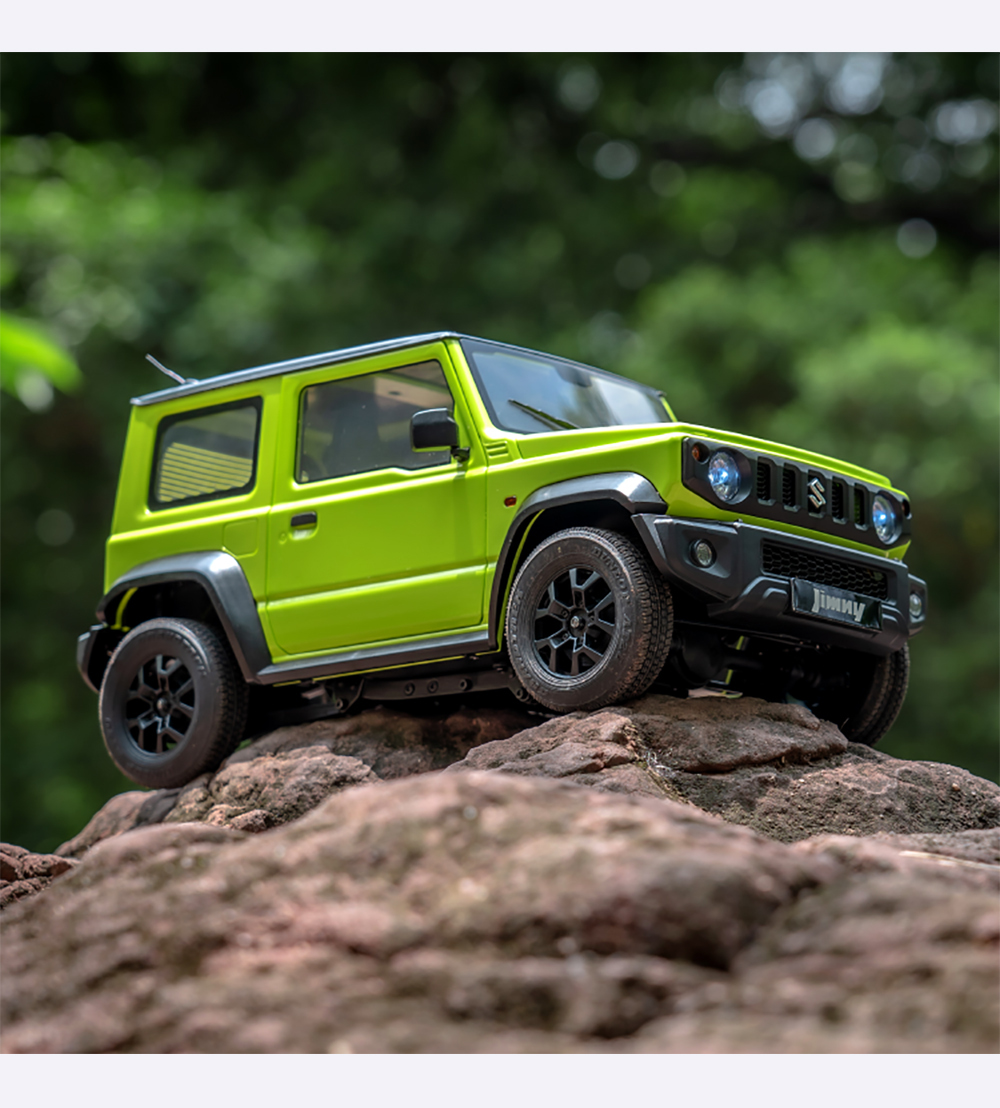 Eachine&FMS RC12002 RTR 1/12 RC Car with 2.4G Two Speed Transmission RC Crawler with LED Lights for RC Model Car Enthusiasts for JIMNY - Photo: 22