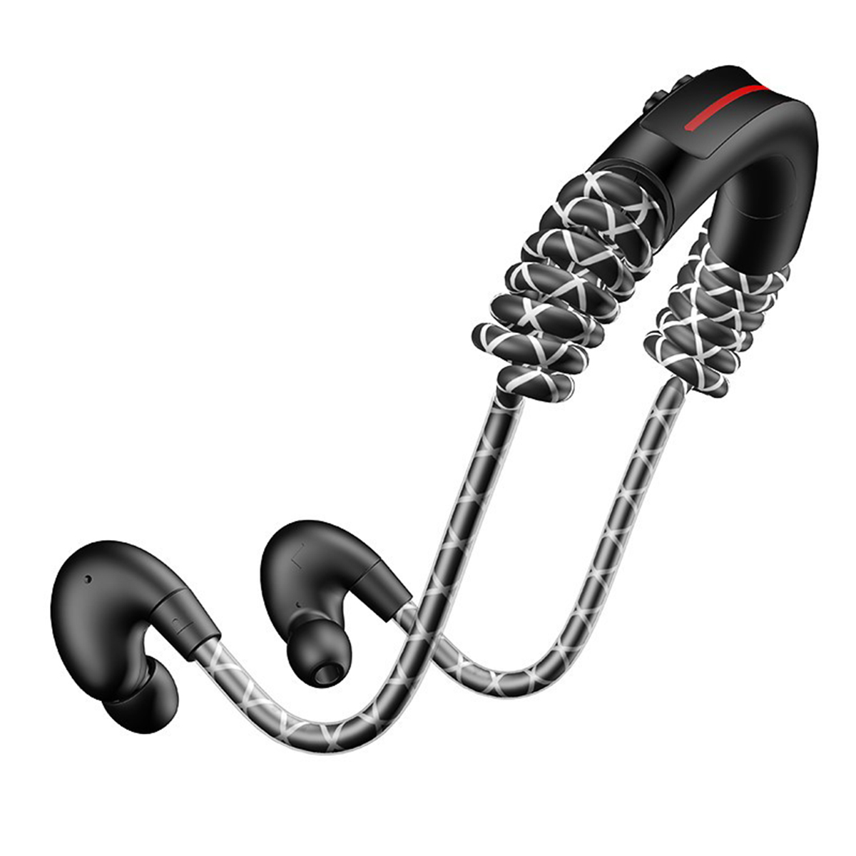 

[Bluetooth 5.0] Bakeey Wireless Earphone Waterproof Sports Neckband Stereo Headphone with Mic