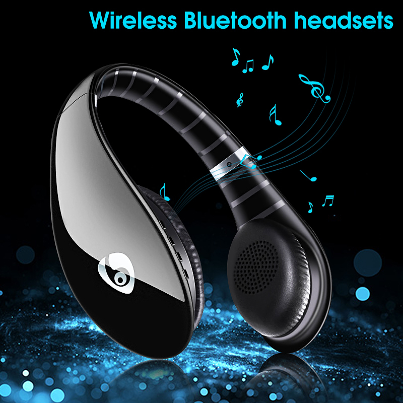 Ovleng S66 On-ear Sport Noise Reduction HiFi Stereo Heavy Bass Bluetooth Headphone With Mic 63